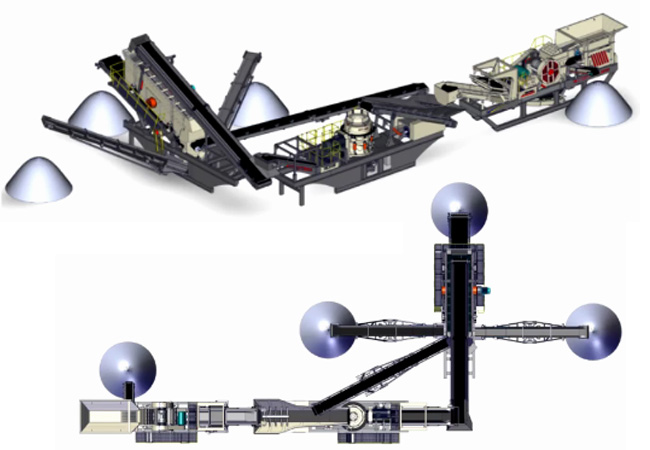 水泥塊破碎用什么設(shè)備可以達(dá)到產(chǎn)能100噸？拆遷水泥塊破碎機(jī)設(shè)備選型方案 